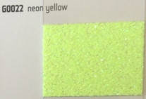 Термоплівка з великими блискітками Siser MODA GLITTER 2 Neon Yellow (сісер мода глітер 2 неон жовтий)