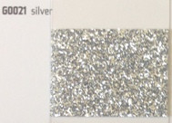 Термоплівка з великими блискітками Siser MODA GLITTER 2 Silver (сісер мода глітер 2 срібло)