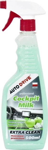 Поліроль для пластику авто Auto Drive Нова Машина Яблуко 500 мл (AD0069)