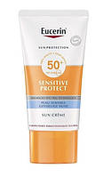 Солнцезащитный крем Еуцерин Сан спф Eucerin Sun Sensitive Protect Cream SPF 50+ 50мл