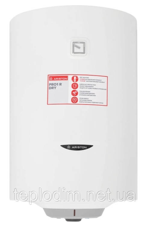 100 л. Бойлер Ariston PRO1 R 100V 1,5K PL DRY (сухий тен)