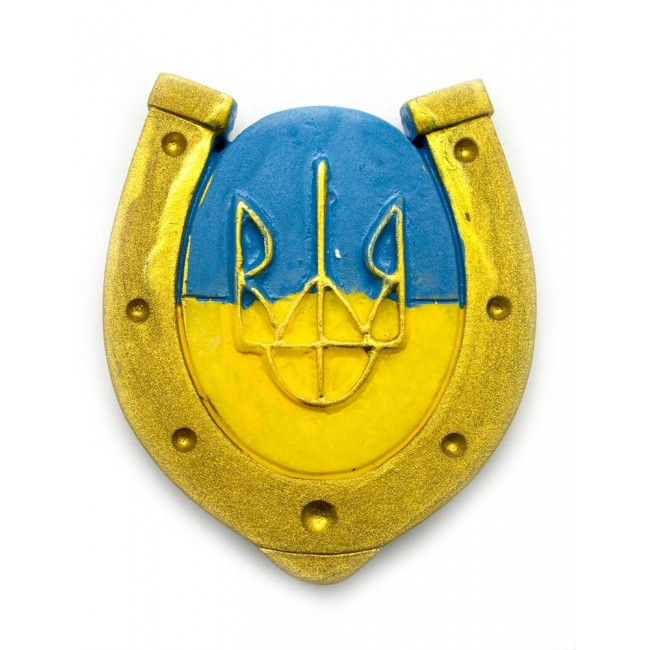 Магніт на холодильник Підкова Україна, фото 1