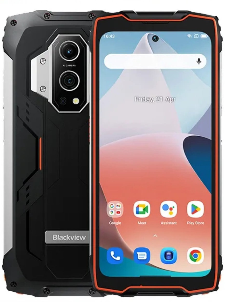 Смартфон Blackview BV9300 Orange 12\256GB NFC 15080 мА\ч 100Lm Flashlight, фото 1