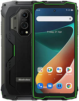 Смартфон Blackview BV9300 Green 12\256GB NFC 15080 мА\ч 100Lm Flashlight