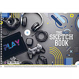 Альбом для малювання "Star" А4/20арк. спіраль, 100г/м2, фото 5