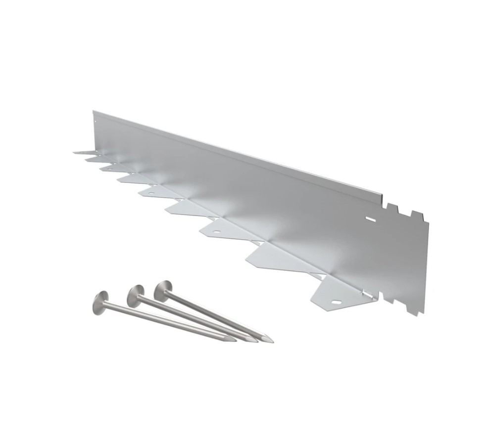 Бордюр алюмінієвий L-тип H50, фото 1