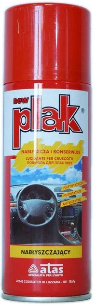 Поліроль для пластику авто Plak Полуниця 200 мл