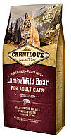 Беззерновой корм для стерилизованных кошек Carnilove Cat Lamb & Wild Boar Sterilised 6 кг (ягненок и кабан)