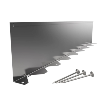 Бордюр з нержавіючої сталі L-тип H150, фото 1