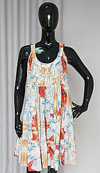 Жночий літній сарафан із натуральної тканини (FreeSize)