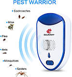 ELLASSAY Ультразвуковий відлякувач шкідників 2 пачки Електронна для боротьби зі шкідниками комах, фото 2