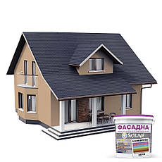 Фарба Акрил-латексна Фасадна Skyline 2020-Y50R Кенія 5л від Latinta, фото 3