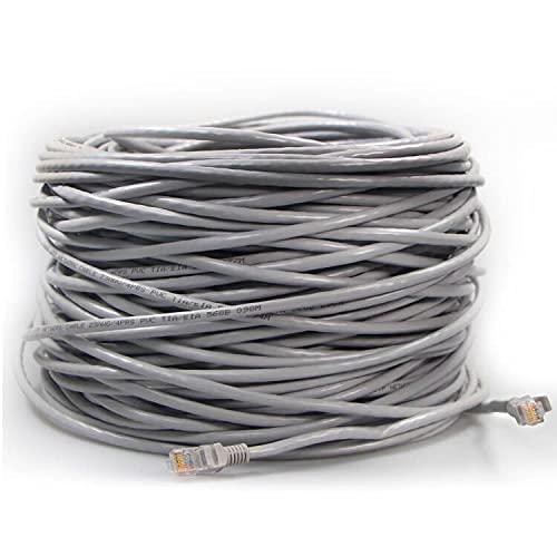Кабель Ethernet OOSSXX CAT6, мережевий кабель безпеки CAT330 на 6 футів, кабель LAN підтримує стандарти CAT5/CAT5e, фото 1