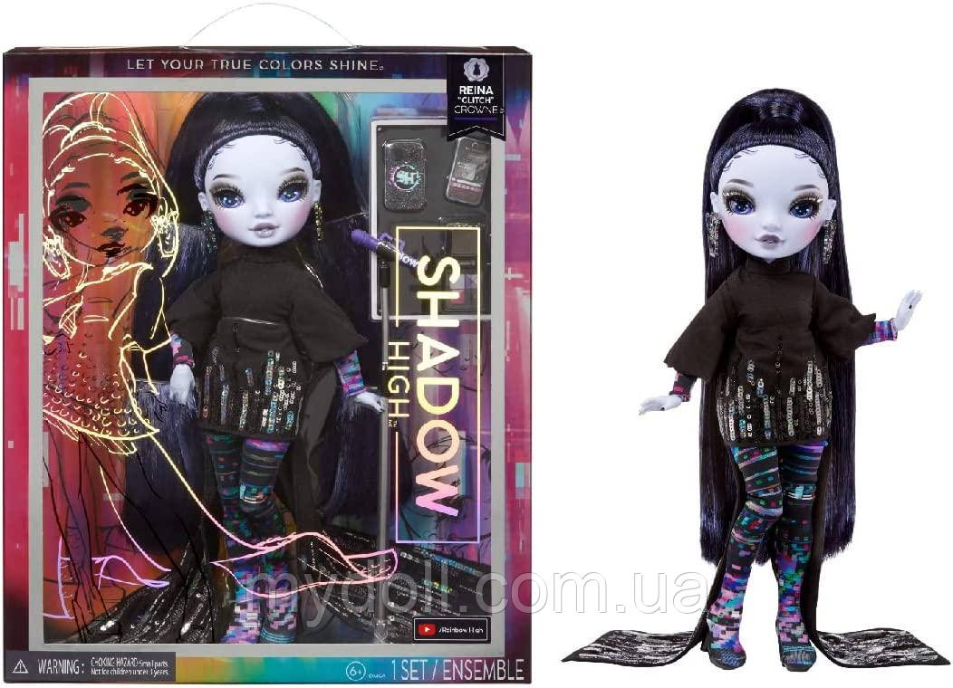 Лялька Рейнбоу Хай Шедоу Хай Рейна Глітч Краун Rainbow High Shadow High Reina Glitch Crowne S2 583073 Оригінал