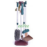 Дитячий набір інструментів для прибирання зі стійкою-підставкою 6 предметів (60090), фото 3