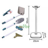 Дитячий набір інструментів для прибирання зі стійкою-підставкою 6 предметів (60090), фото 4