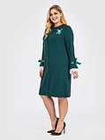 Ошатне плаття Майя смарагд, фото 3