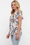 Блуза жіноча Аліна півонії, фото 2