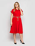Сукня червоне Альміра, фото 3
