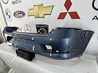 Бампер Renault Logan задній рено-логан сірий синій
