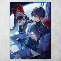 Плакат постер аниме игра "Honkai: Star Rail / Хонкай Стар Рейл" №14