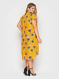 Плаття літнє жіноче Палітра гірчиця, фото 4