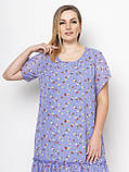 Плаття літнє Ліра волошкове, фото 4