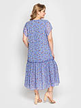 Плаття літнє Ліра волошкове, фото 5