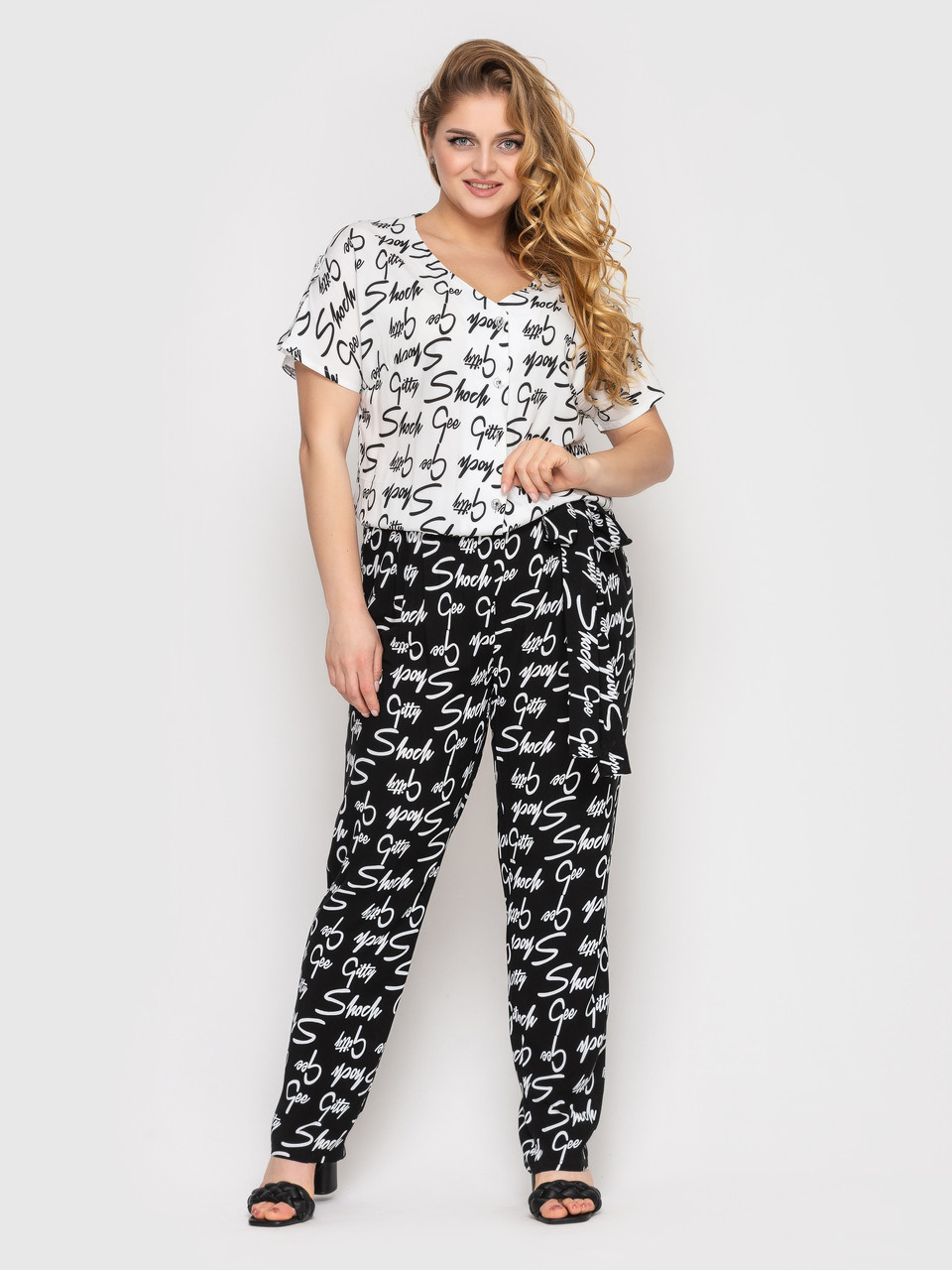 Комбінезон літній Амазонка букви, фото 1