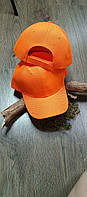 Кепка Бейсболка Мужская Женская City-A Style Однотонная Оранжевая
