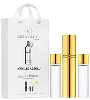 Мини-духи с феpoмонами унисекс Montale Vanille Absolu 3х15 мл