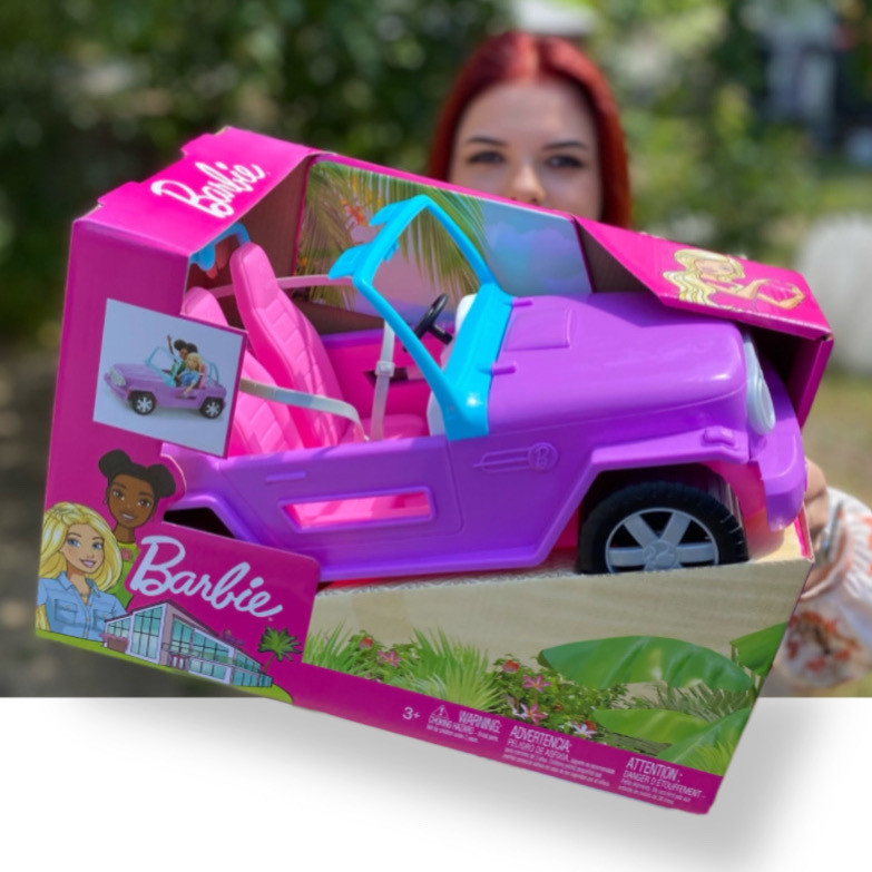 Джип позашляховик Барбі Barbie Purple Off-Road Vehicle GMT46