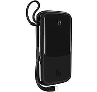 Power Bank Baseus Q pow Power Bank 20000mAh 15W Black (с помощью IP Cable) (PPQD-F)