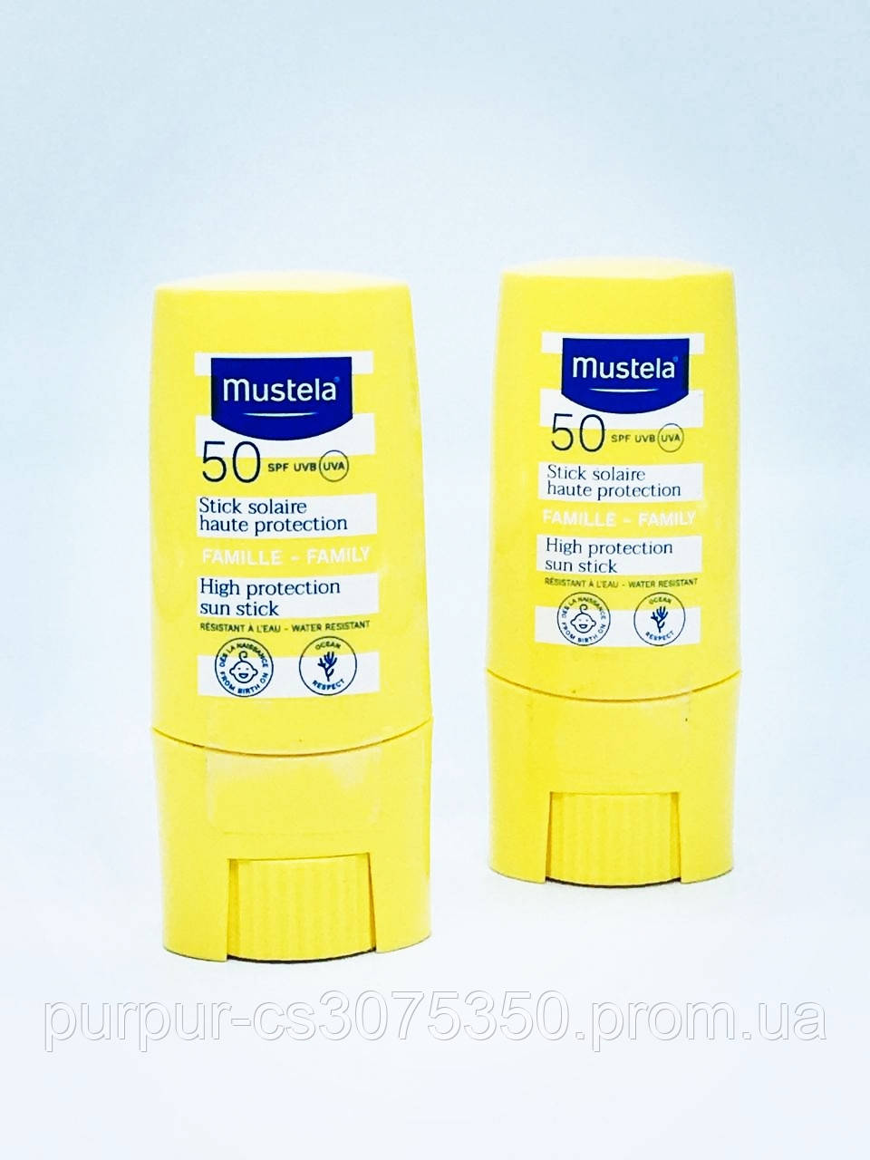 Сонцезахисний стик SPF 50 Mustela Sun Stick High Protection SPF50