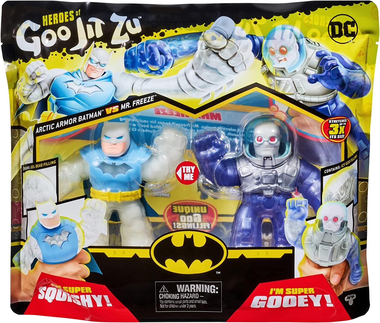 Фігурки Heroes of Goo Jit Zu DC Versus Batman and Mr. Freeze, фото 1