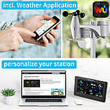 Метеостанція Bresser Professional WIFI Weather Centre 7in1 (WSX3001CM3LC2), фото 8