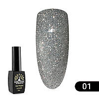 Гель-лак Disco Gel Shine Spectrum, Global Fashion, Светоотражающий, 8 мл № 1