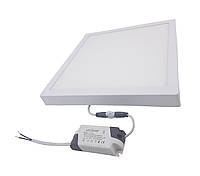 Светильник накладной LED Square Downlight 24W-220V-1700L-4000K Alum TNSy