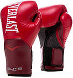 Боксерські рукавиці Everlast Elite Training Gloves Червоне полум'я 14 унцій (870284-70-4), фото 8