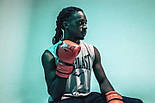 Боксерські рукавиці Everlast Powerlock Training Gloves Червоний 10 унцій (870340-70-4), фото 5