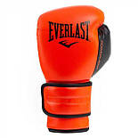 Боксерські рукавиці Everlast Powerlock Training Gloves Червоний 10 унцій (870340-70-4), фото 7