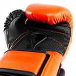 Боксерські рукавиці Everlast Powerlock Training Gloves Червоний 10 унцій (870340-70-4), фото 9