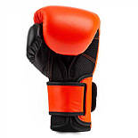 Боксерські рукавиці Everlast Powerlock Training Gloves Червоний 10 унцій (870340-70-4), фото 11