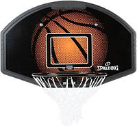 Баскетбольный щит Spalding Highlight Combo Черный 112x73.5 см (801044CN)