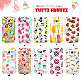 Ультратонкий прозорий чохол з малюнком для Samsung Galaxy J3 2015 J300H (80 дизайнів)