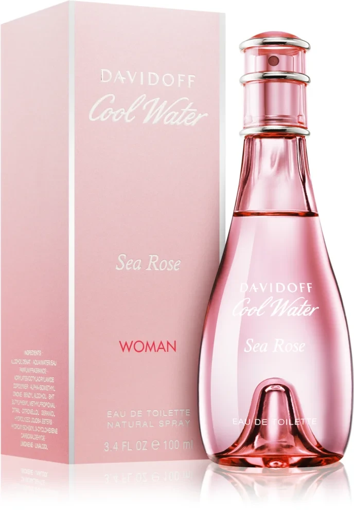 Туалетна вода для жінок Davidoff Cool Water Woman Sea Rose - фото 2 - id-p762527532