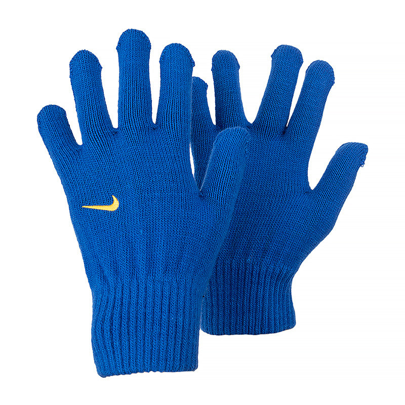 Дитячі Рукавиці NIKE Y KNIT SWOOSH TG 2.0 Синій L/XL (N.100.0667.428.LX)