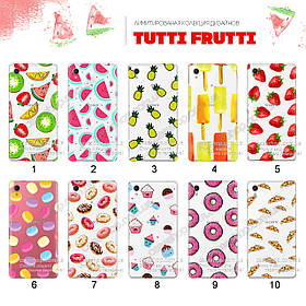 Ультратонкий прозорий чохол з малюнком для Sony Xperia M4 Aqua E2333 (80 дизайнів)