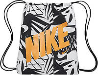 Сумка-мешок подростковая Nike Y NK DRAWSTRING - CAT AOP 1 черно-белая DV6144-010