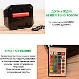 3D світильник з пультом і акумулятором 3D Lamp День народження (LP-2521), фото 9